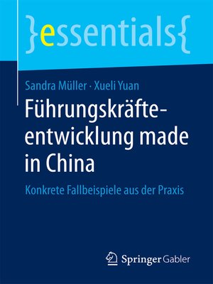 cover image of Führungskräfteentwicklung made in China